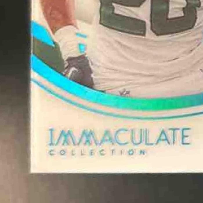 2023 Immaculate Collection Breece Hall Patch Auto Nike Swoosh 1/1 MEM Jets - Sports Cards