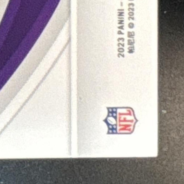 2023 Immaculate Collection Justin Jefferson Cleat Impressions Auto /25 Vikings - Sports Cards