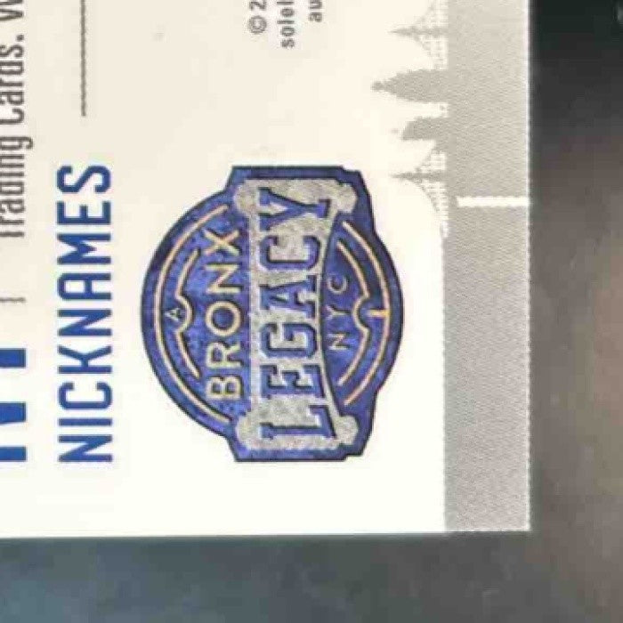 2023 Leaf A Bronx Legacy Alex Rodriguez Nicknames 1/1 NY Yankees ’A-Rod’ Auto - Sports Cards