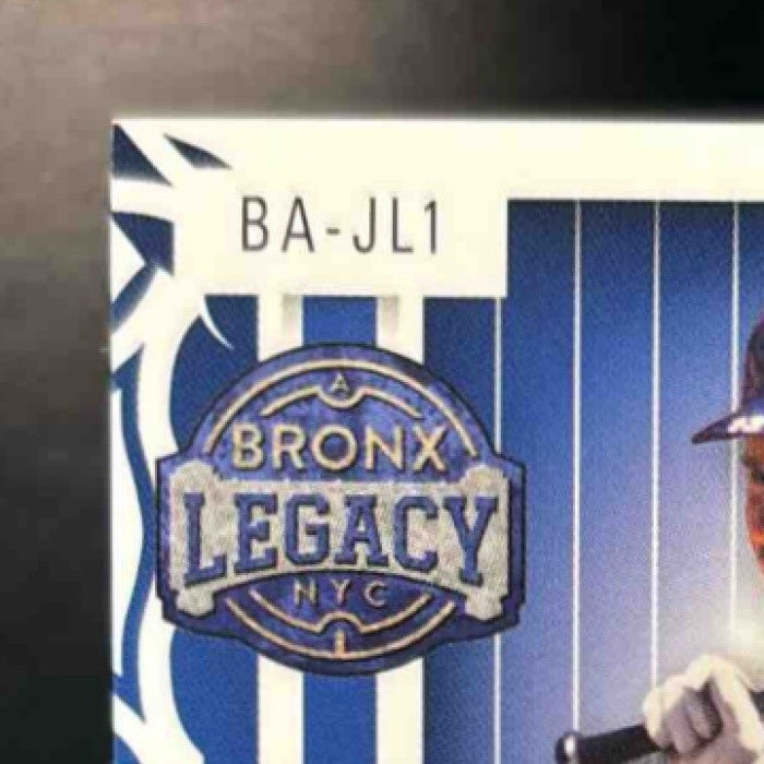 2023 Leaf A Bronx Legacy Jim Leyritz Auto /65 - Non-Sports Cards