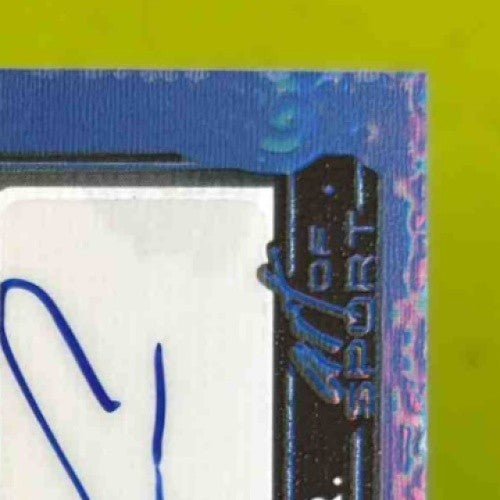 2023 Leaf Art of Sport Ronald Acuna Jr. Auto Blue /15 #BA-RAJ - Sports Cards