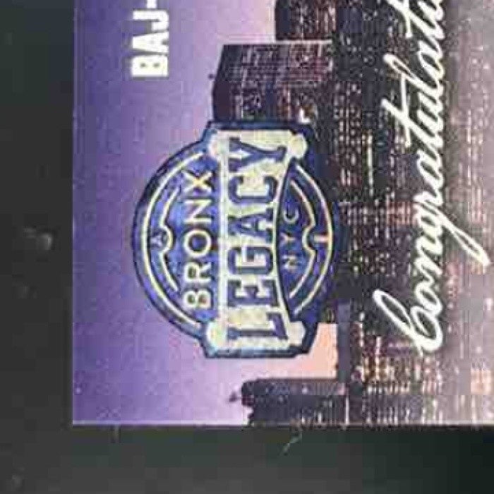 2023 Leaf Bronx Legacy Big Apple Jacks ’ 35 Homeruns 1985’’ Don Matting Patch /25 - Sports Cards