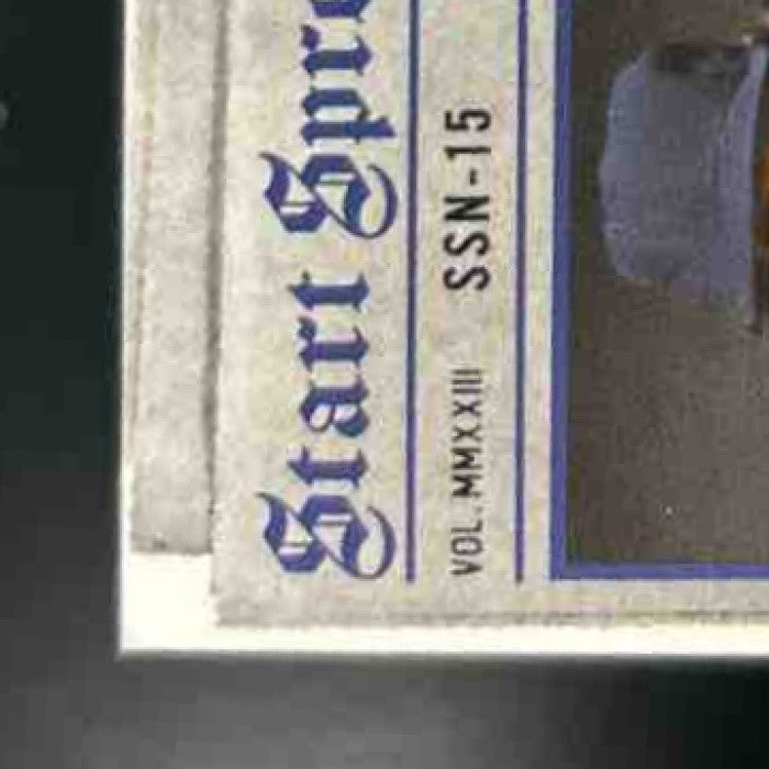 2023 Leaf Bronx Legacy ’Start Spreading The News’ Auto /4 Ron Guidry ’18 Halos’ - Sports Cards