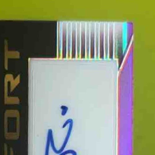 2023 Leaf Eclectic Adolfo Sanchez Valiant Effort Pink Prismatic /7 #VE-AS1 Auto - Sports Cards