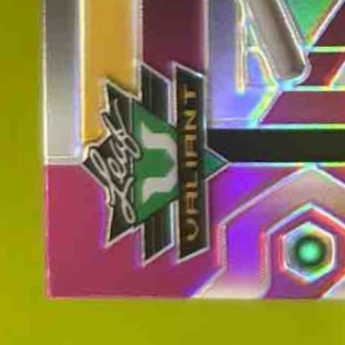 2023 Leaf Eclectic Adolfo Sanchez Valiant Effort Pink Prismatic /7 #VE-AS1 Auto - Sports Cards