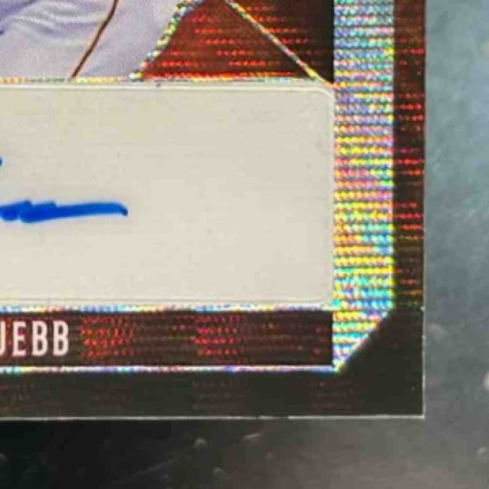 2023 Leaf Metal Mitch Jebb Noble Auto /8 #N-MJ1 - Sports Cards