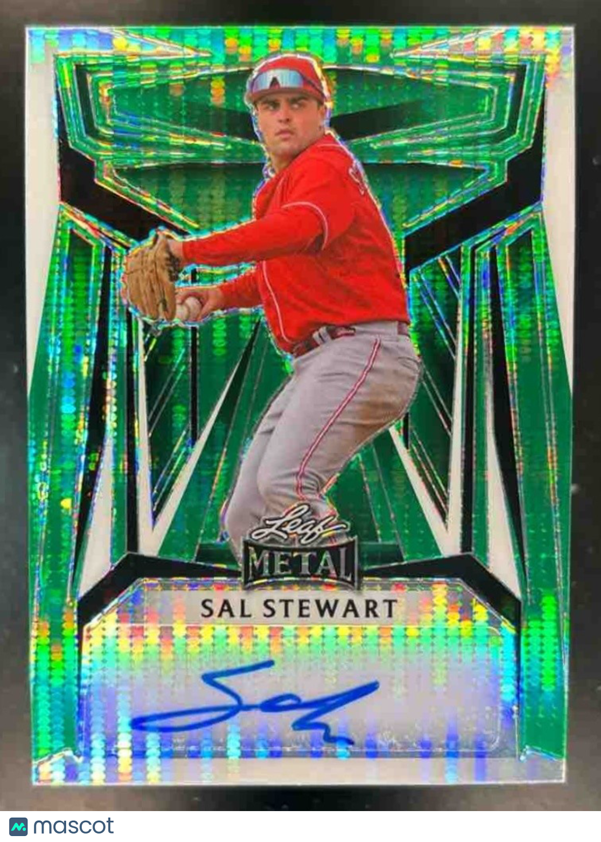 2023 Leaf Metal Sal Stewart Auto 1/1 #BA-SS4 - Sports Cards