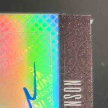2023 Legacy Roschon Johnson Futures Dual Patch Auto Silver /249 RC Chicago Bears - Sports Cards