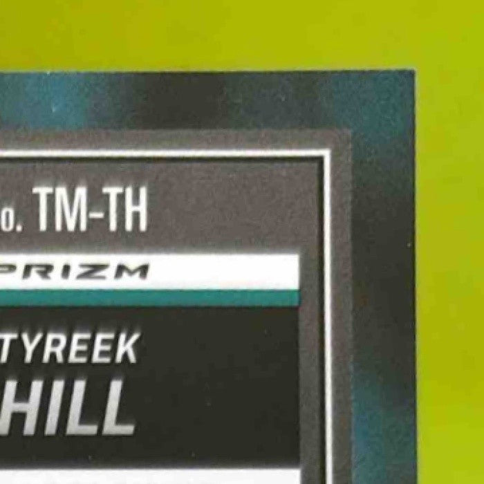 2023 Mosaic Tyreek Hill Touchdown Masters Blue Reactive 96/99 Miami Dolphins - Sports Cards