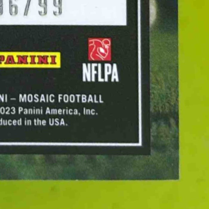 2023 Mosaic Tyreek Hill Touchdown Masters Blue Reactive 96/99 Miami Dolphins - Sports Cards