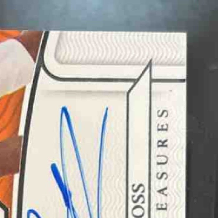 2023 National Treasures Collegiate Justyn Ross Patch Auto /99 MEM Clemson Tigers - Sports Cards