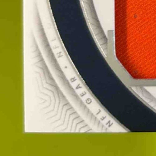 2023 National Treasures Courtland Sutton Russell Wilson NFL Combo Materials /99 Sports Cards