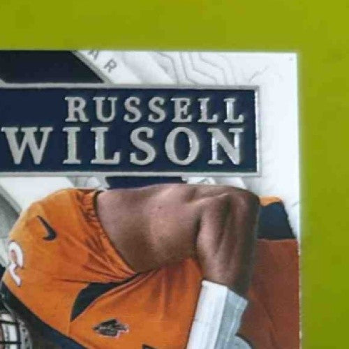 2023 National Treasures Courtland Sutton Russell Wilson NFL Combo Materials /99 Sports Cards