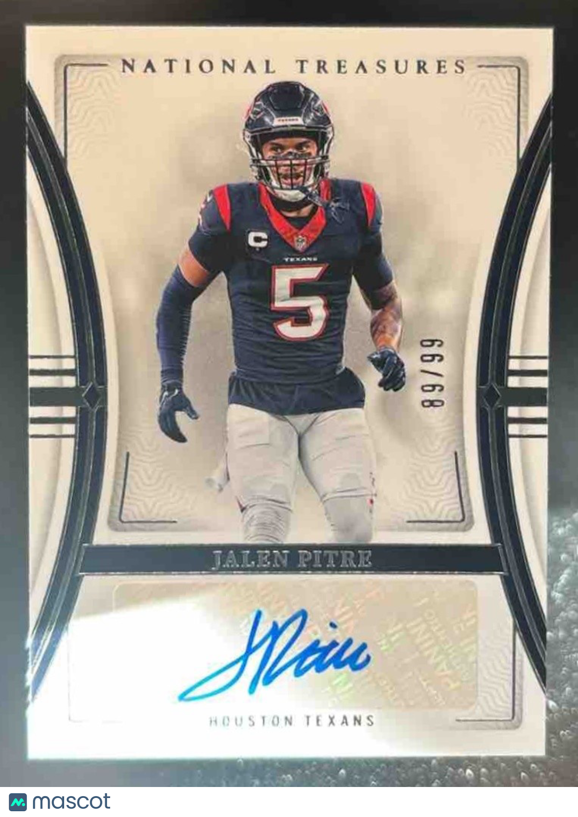 2023 National Treasures Jalen Pitre Signatures /99 Auto Houston Texans - Sports Cards
