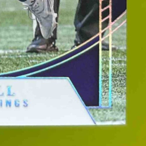 2023 National Treasures Jaren Hall Treasured Rookies Holo Silver /25 Vikings - Sports Cards