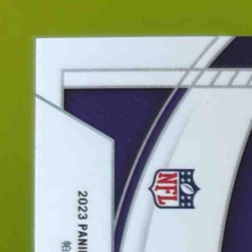 2023 National Treasures Jaren Hall Treasured Rookies Holo Silver /25 Vikings - Sports Cards