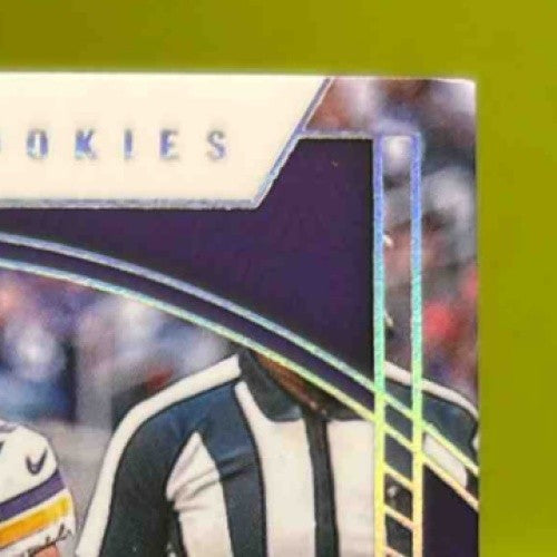 2023 National Treasures Jaren Hall Treasured Rookies Holo Silver /25 Vikings - Sports Cards