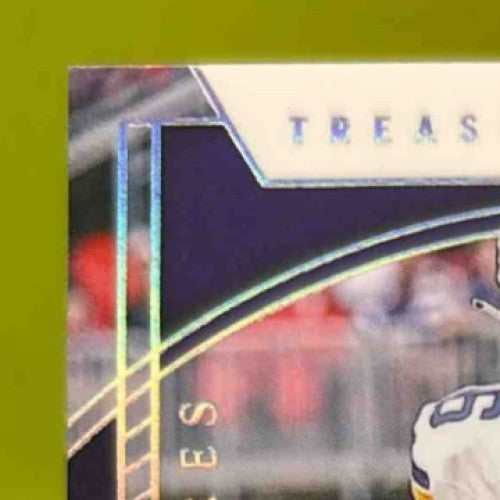 2023 National Treasures Jaren Hall Treasured Rookies Holo Silver /25 Vikings - Sports Cards