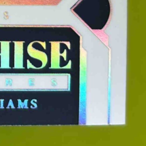 2023 National Treasures Javonte Williams Franchise Prime Holo Silver /25 Broncos - Sports Cards