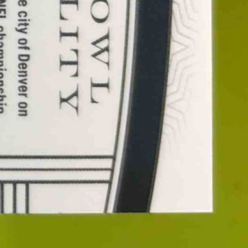 2023 National Treasures Terrell Davis Super Bowl Immortality 37/99 Broncos - Sports Cards