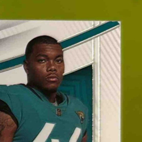 2023 National Treasures Travon Walker Rookie Material Signatures RPS 66/99 Auto Sports Cards