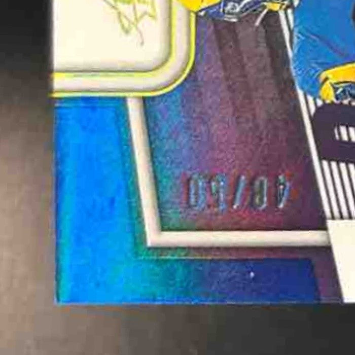 2023 Panini Absolute Steve Avila Signature Blue /50 Auto RC Los Angeles Rams - Sports Cards