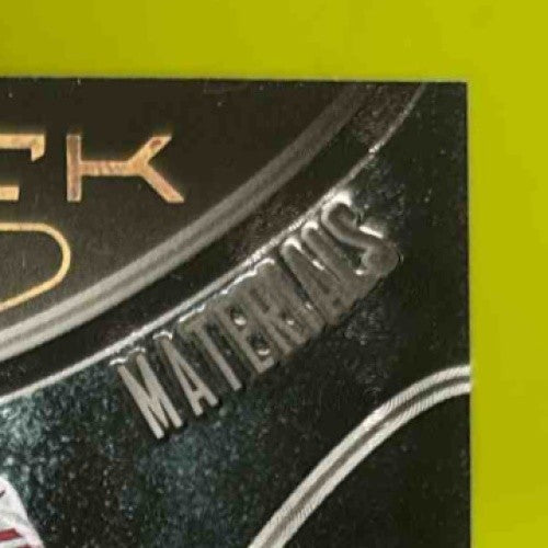 2023 Panini Black Daniel Jones Starlight Materials Ruby 05/10 New York Giants - Sports Cards