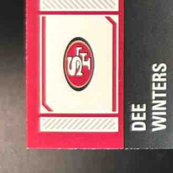 2023 Panini Contenders Dee Winters Playoff Ticket Auto /149 #283 RC 49ers - Sports Cards