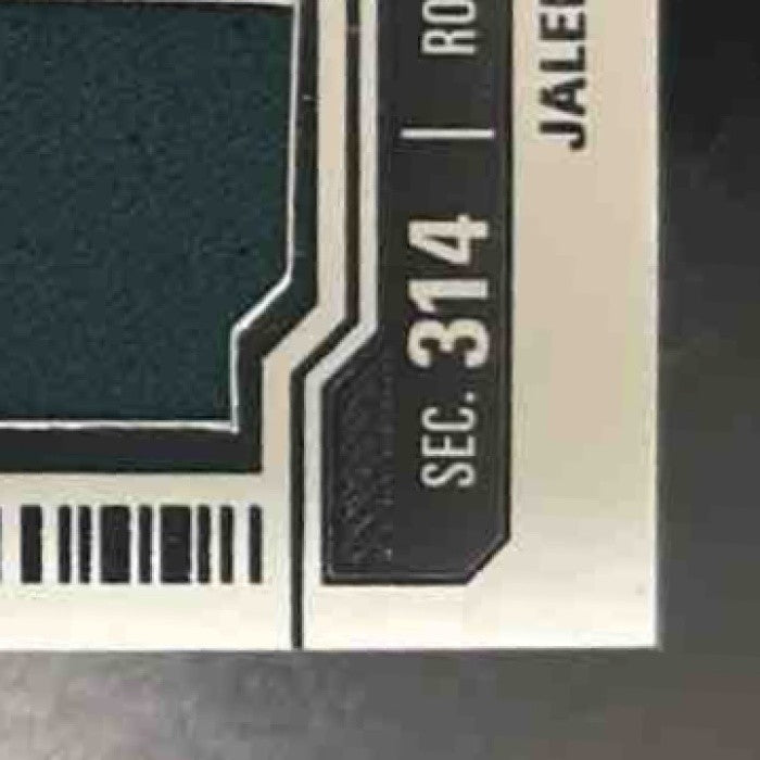 2023 Panini Contenders Jalen Carter Rookie Ticket Swatches Variations RC Eagles - Sports Cards