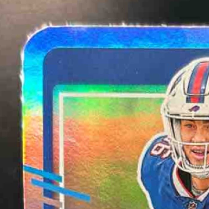 2023 Panini Donruss Dalton Kincaid Press Proof Silver Die Cut /75 #308 RC Bills - Sports Cards
