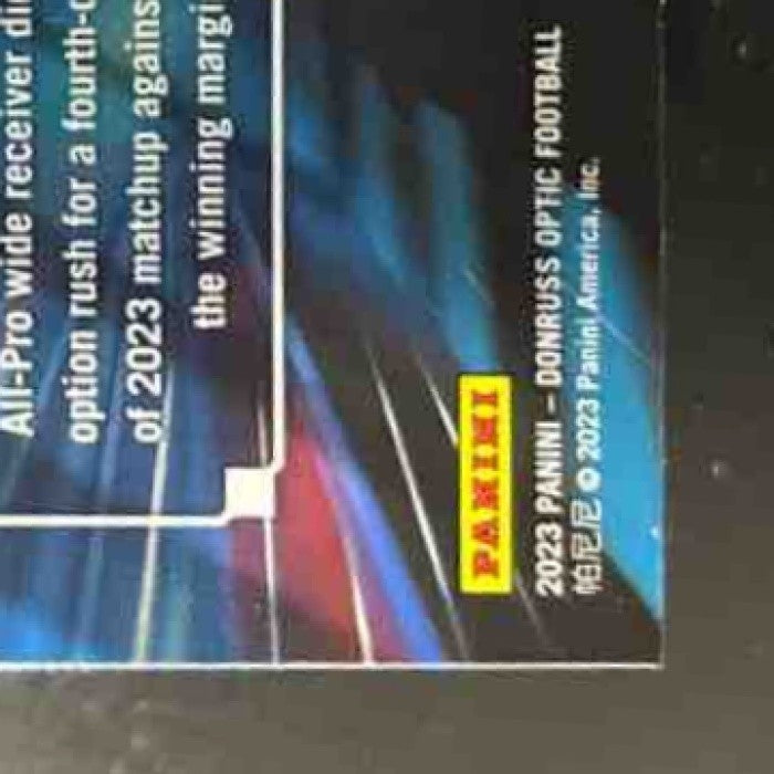 2023 Panini Donruss Optic Deebo Samuel Blazers #13 San Francisco 49ers - Sports Cards