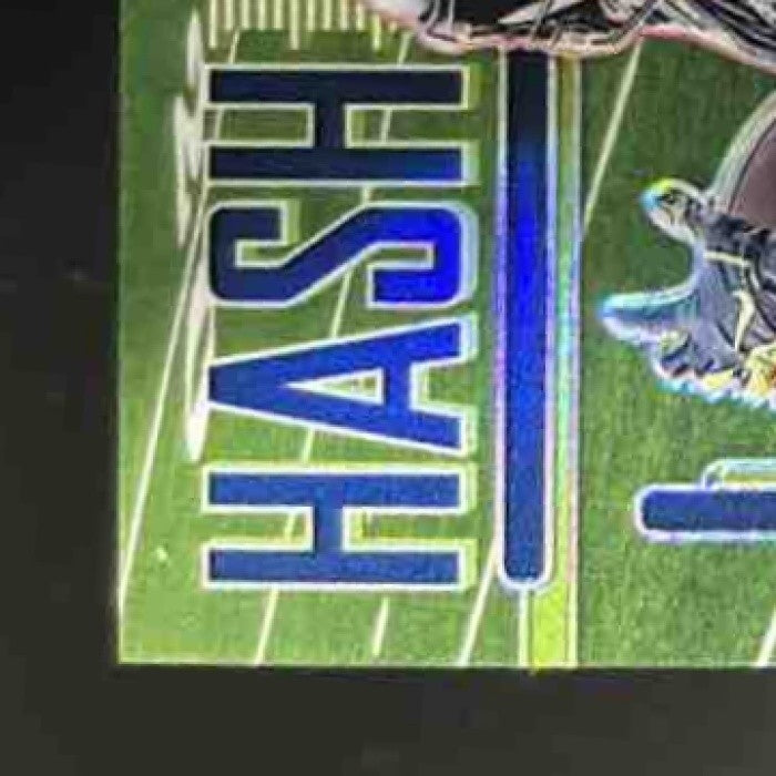 2023 Panini Donruss Optic Jake Bobo Hash Marks #HM-21 Auto RC Seattle Seahawks - Sports Cards