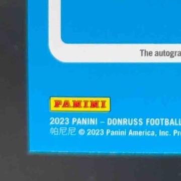 2023 Panini Donruss Tyjae Spears Rated Rookie Auto Green #396 Tennessee Titans - Sports Cards