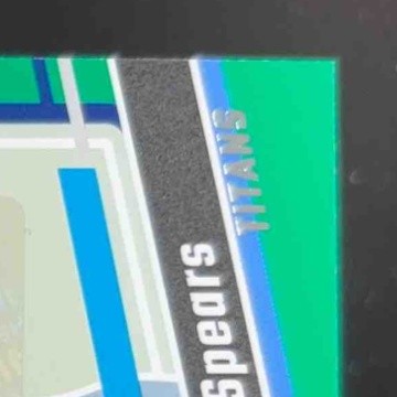 2023 Panini Donruss Tyjae Spears Rated Rookie Auto Green #396 Tennessee Titans - Sports Cards