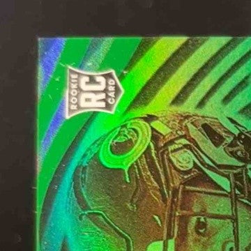2023 Panini Illusions Roschon Johnson Green Trophy Collection 1/10 RC Chicago - Sports Cards