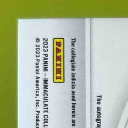 2023 Panini Immaculate Collection Collegiate Chase Brown Rookie Auto 2/99 RC - Sports Cards