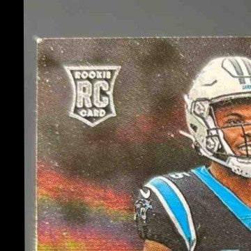 2023 Panini Limited Jonathan Mingo Silver Spotlight 53/75 Auto Panthers Rookie - Sports Cards
