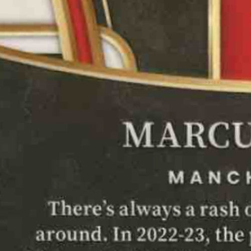 2023 Panini Marcus Rashford Pink Mojo Prizm /325 #166 Mezzanine Manchester - Sports Cards