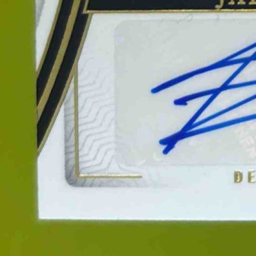 2023 Panini National Treasures Jake Plummer Signatures Gold 34/49 Broncos - Sports Cards