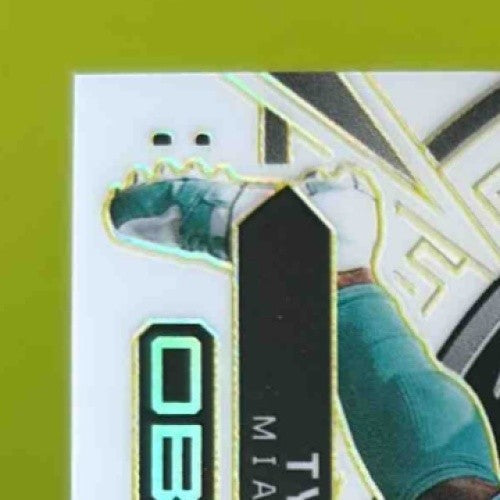 2023 Panini Obsidian Tyreek Hill Equinox Electric Etch Yellow /25 #16 Dolphins - Sports Cards