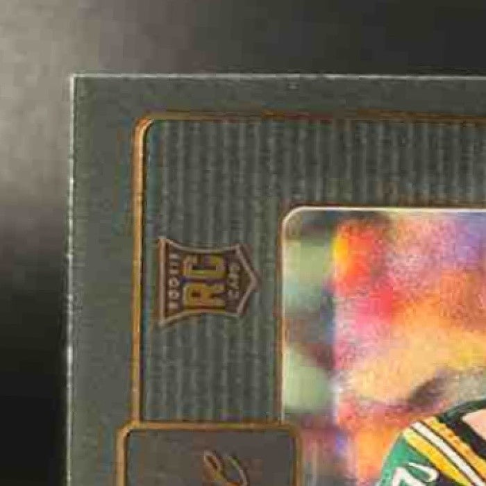 2023 Panini One Christian Watson 2022 Premium Rookie Patch Auto /25 MEM Packers - Sports Cards