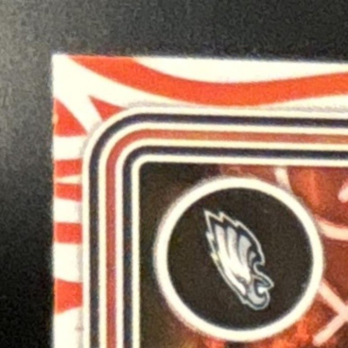 2023 Panini Phoenix Dallas Goedert Hot Routes Silver Seismic #HR-24 Eagles - Sports Cards