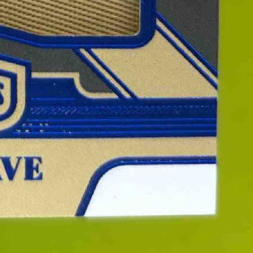 2023 Panini Plates & Patches Chris Olave Patch Trio Blue /25 New Orleans Saints Sports Cards