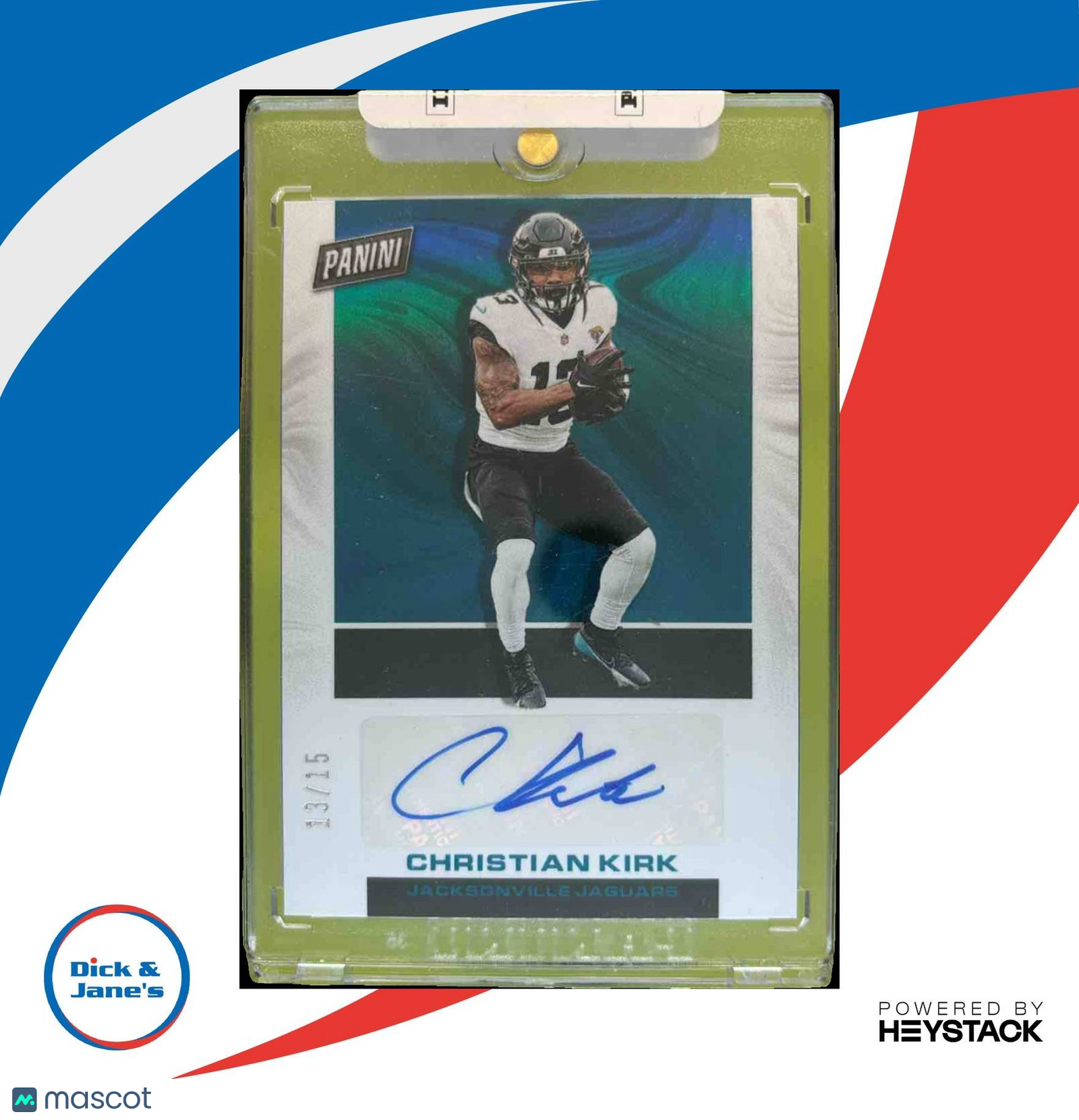 2023 Panini Player of The Day Auto Christian Kirk /15 - Sports Cards