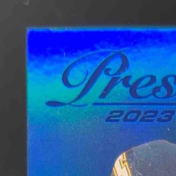 2023 Panini Prestige Natrone Means Xtra Points Signatures Premium Blue /99 Auto - Sports Cards