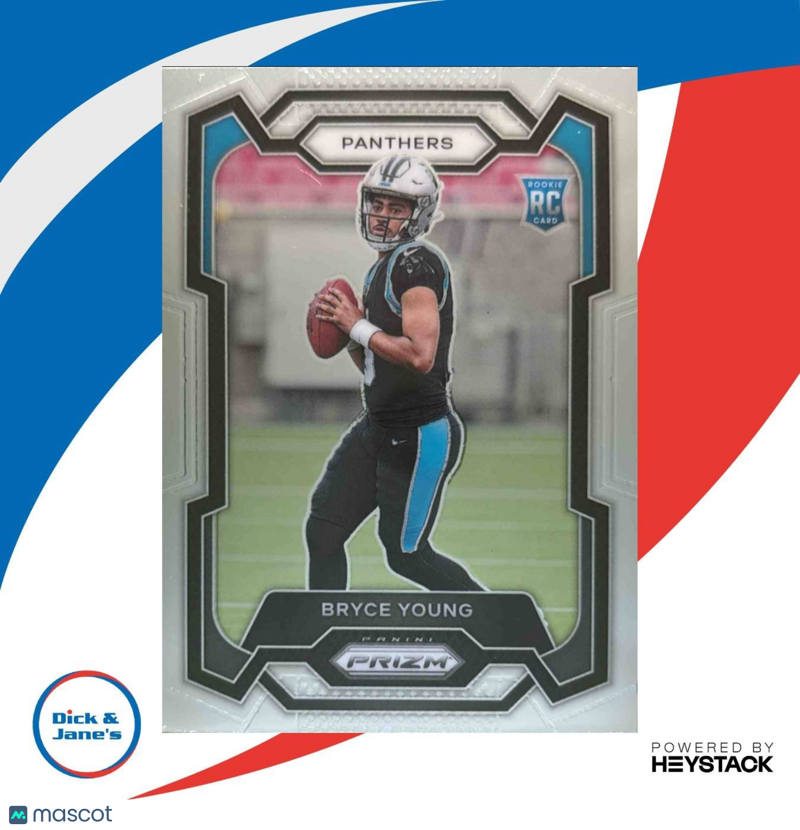 2023 Panini Prizm Bryce Young #311 RC Carolina Panthers - Sports Cards