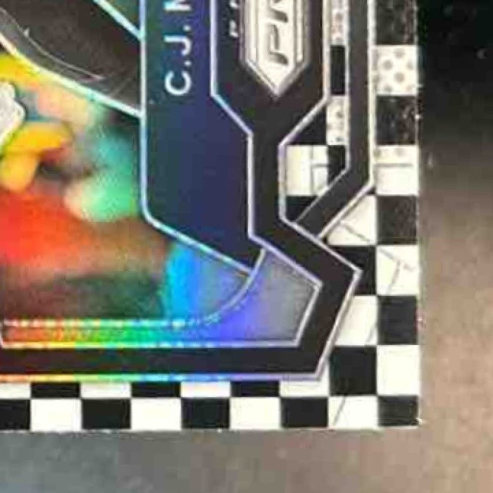 2023 Panini Prizm C.J. Mosley Black and White Checker #230 New York Jets - Sports Cards