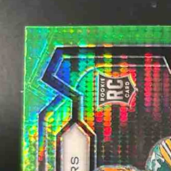 2023 Panini Prizm Jayden Reed Neon Green Pulsar #334 RC Bay Packers - Sports Cards