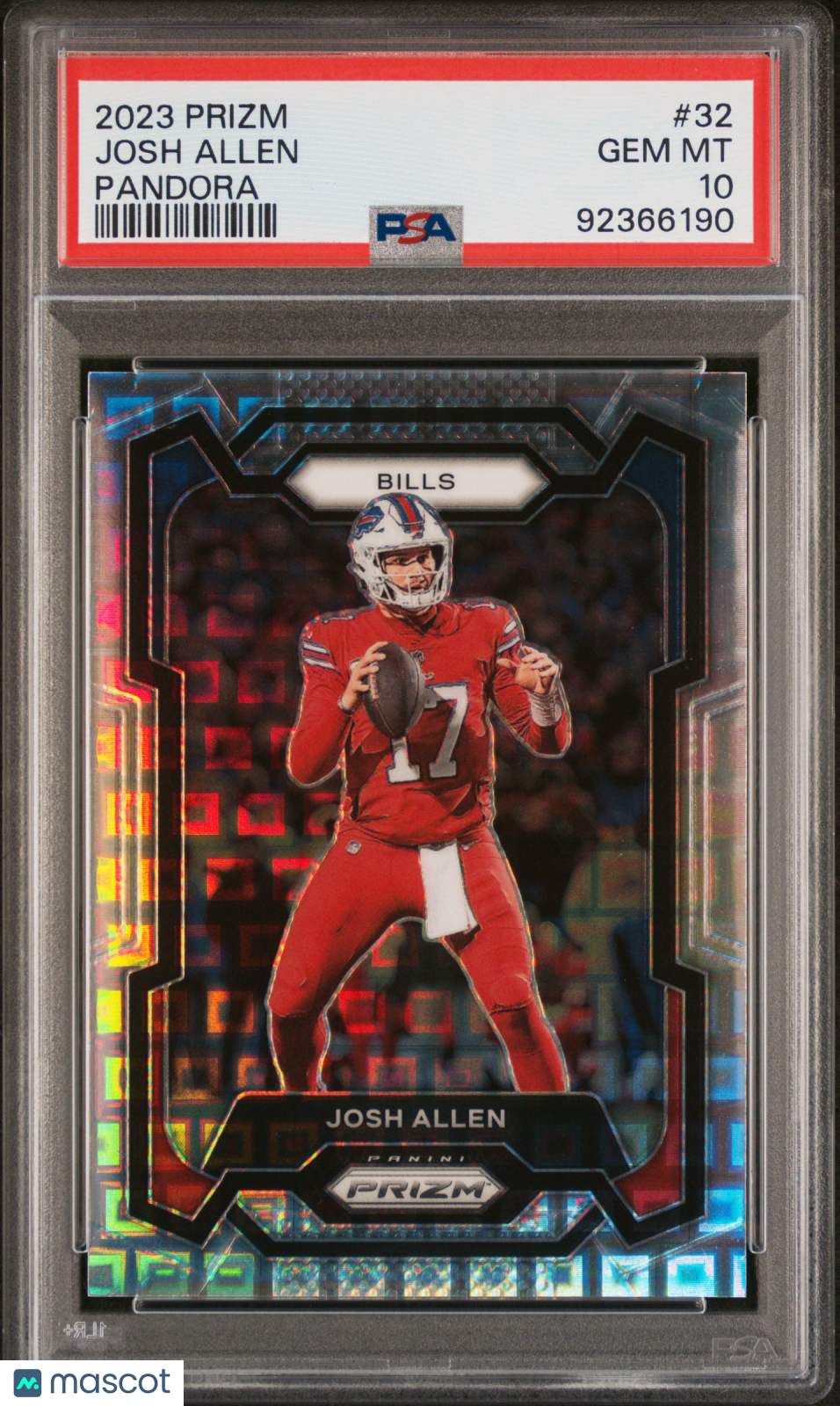 2023 Panini Prizm Josh Allen Pandora #32 PSA 10 - Graded Sports Cards