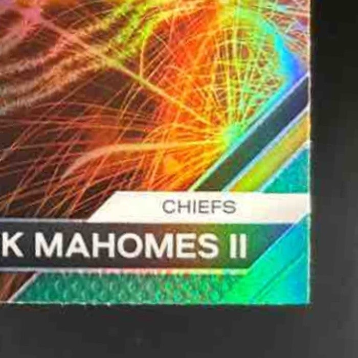 2023 Panini Prizm Patrick Mahomes II Fireworks Prizms Green Kansas City Chiefs - Sports Cards